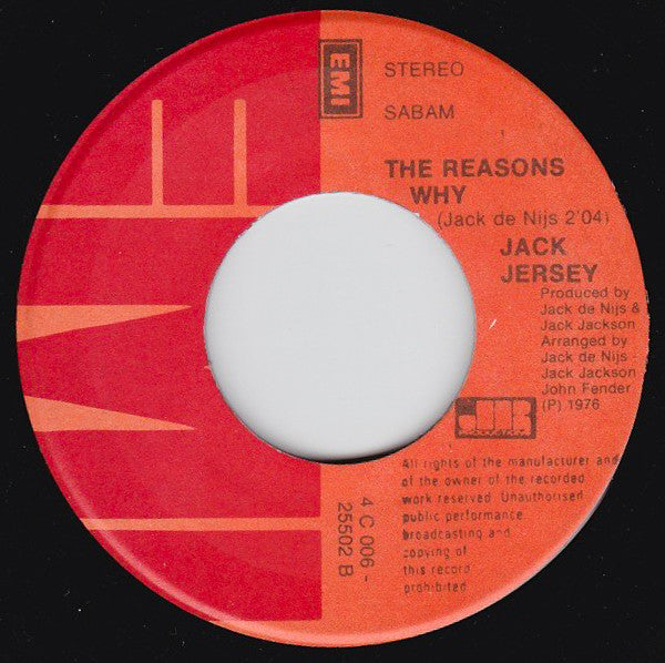 Jack Jersey - After Sweet Memories 29617 Vinyl Singles Vinyl Goed / Hoes Goed