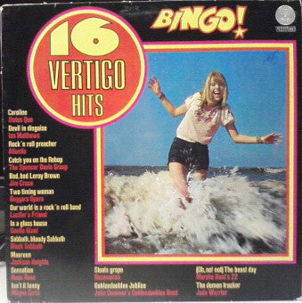 Various - 16 Vertigo Hits (LP) 43695 Vinyl LP Vinyl Goed / Hoes Goed