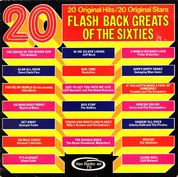 Various – 20 Flashback-Größen der Sechziger (LP)