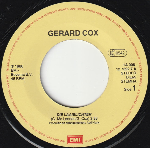 Gerard Cox - Die Lääelichter 31037
