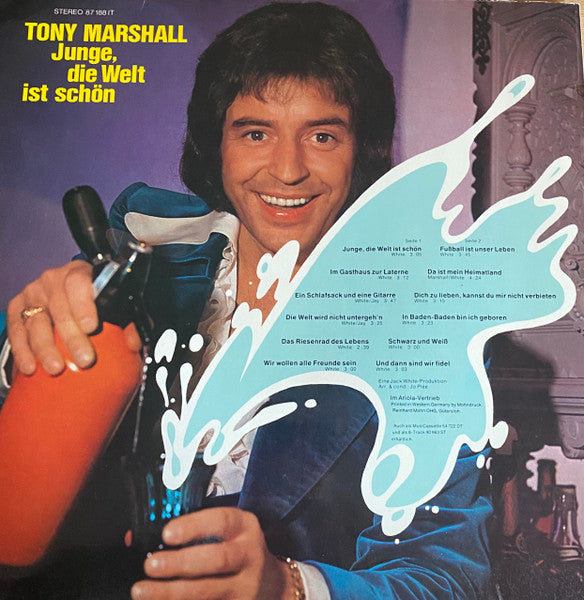 Tony Marshall - Junge, Die Welt Ist Schön (LP) 50674 Vinyl LP Vinyl Goed / Hoes Goed