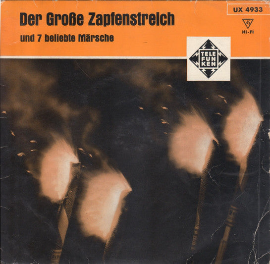 Musikkorps Der Schutzpolizei, Berlin - Der Große Zapfenstreich 06420 Vinyl Singles Vinyl Redelijk / Hoes Goed