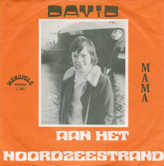 David - Aan Het Noordzeestrand 03161 Vinyl Singles Vinyl Goed / Hoes Goed