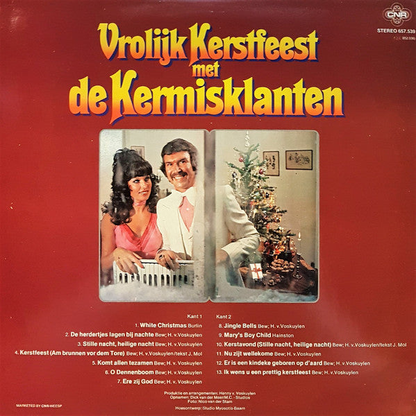 Kermisklanten - Vrolijk Kerstfeest Met De Kermisklanten (LP) 48993 Vinyl LP Vinyl Goed / Hoes Goed
