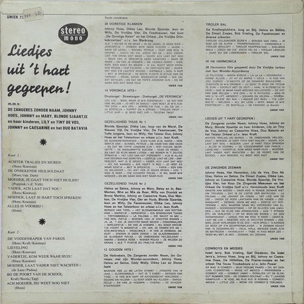 Verschiedene - Lieder aus dem Herzen (LP) 41319