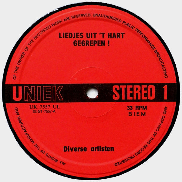 Verschiedene - Lieder aus dem Herzen (LP) 41319