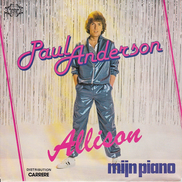 Paul Anderson - Allison 37061 Vinyl Singles Vinyl Goed / Hoes Goed