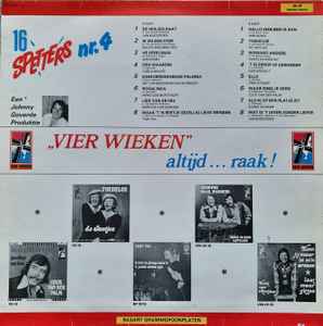 Various - 16 Spetters Nr. 4 (LP) Vinyl LP Vinyl Goed / Hoes Goed