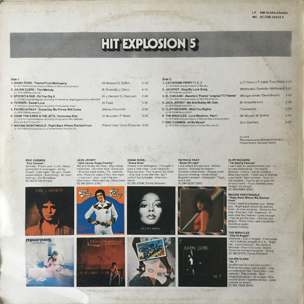 Various - Hit Explosion Vol. 5 (LP) 48804 Vinyl LP Vinyl Goed / Hoes Goed