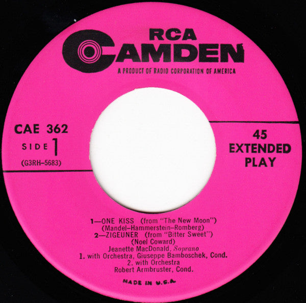 Jeanette MacDonald - I'll See You Again 17464 Vinyl Singles EP Vinyl Goed / Hoes Goed