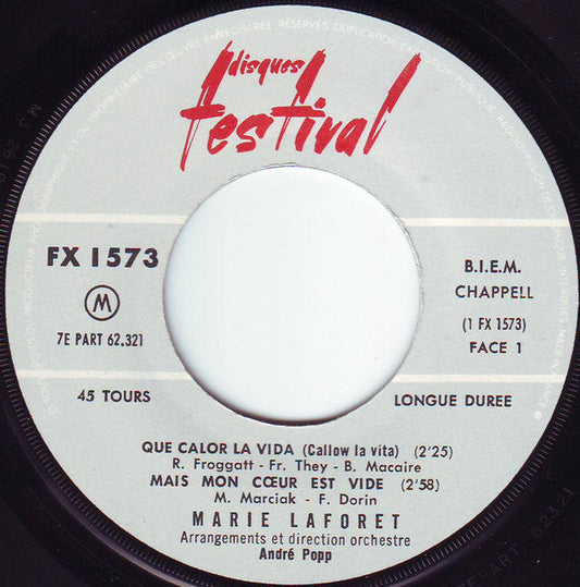 Marie Laforêt - Vol. XVI 24225 Vinyl Singles Vinyl Goed / Hoes Goed