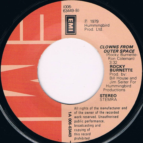 Rocky Burnette - Tired Of Toein' The Line 10658 Vinyl Singles Vinyl Goed / Hoes Goed