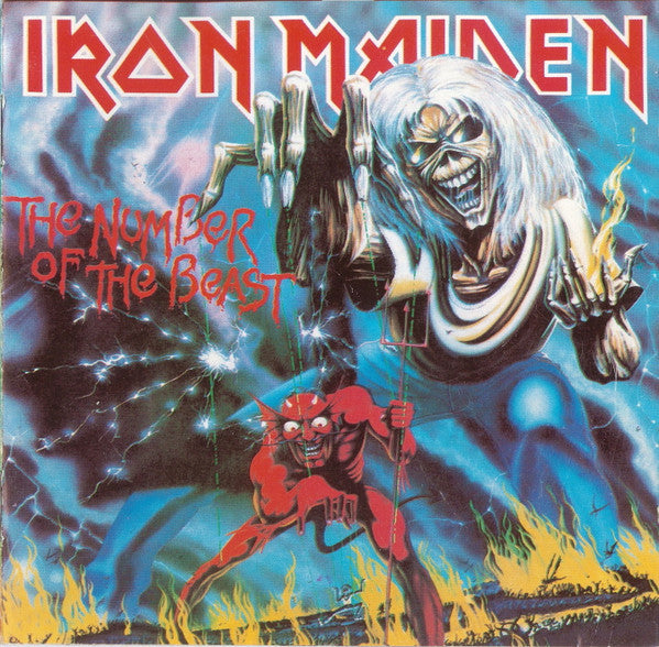 Iron Maiden - The Number Of The Beast (CD) Compact Disc Vinyl Goed / Hoes Goed