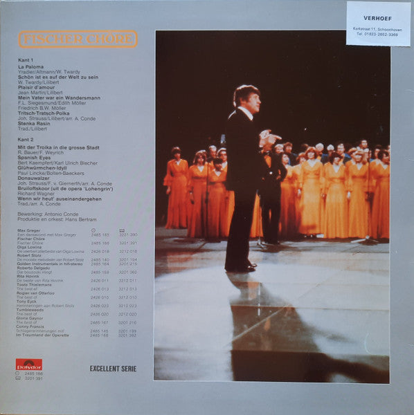 Fischer Chöre - Fischer Chöre (LP) 50351 Vinyl LP Vinyl Goed / Hoes Goed
