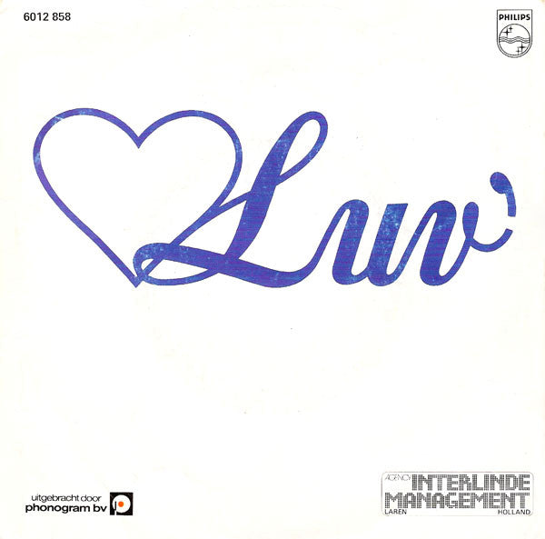 Luv' - Trojan Horse 09298 Vinyl Singles Vinyl Goed / Hoes Goed