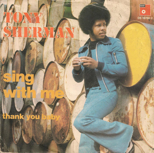Tony Sherman - Sing With Me Vinyl Singles Vinyl Goed / Hoes Goed