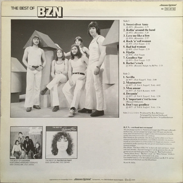 BZN - The Best Of BZN (LP) Vinyl LP Vinyl Zeer Goed / Hoesje Goed "VINYLSINGLES.NL"