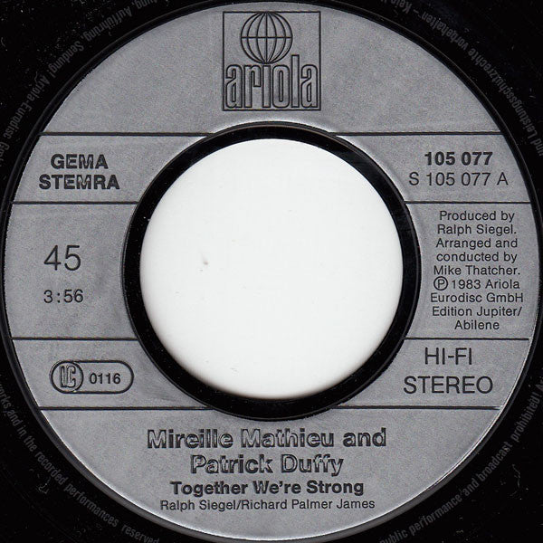 Mireille Mathieu & Patrick Duffy – Gemeinsam sind wir stark 19728