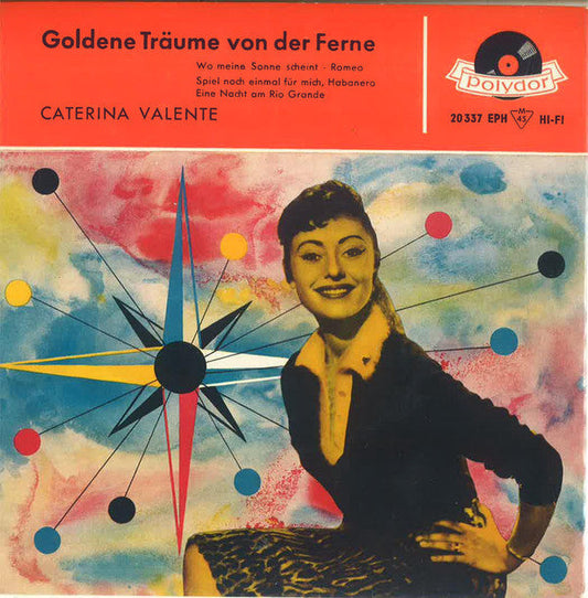 Caterina Valente - Goldene Träume Von Der Ferne 24767 Vinyl Singles EP Vinyl Goed / Hoes Goed