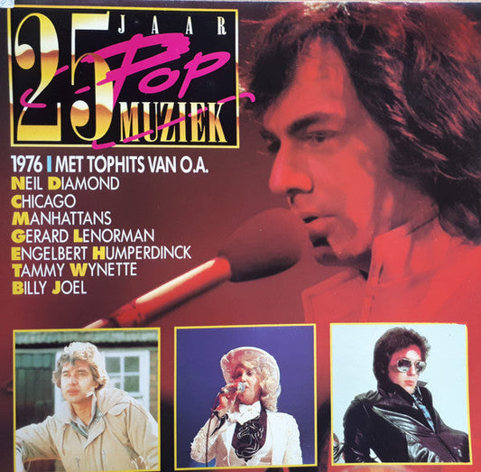 Various - 25 Jaar Popmuziek 1976 (LP) 51442 Vinyl LP Dubbel Vinyl Goed / Hoes Goed