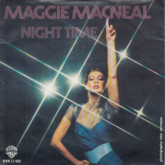 Maggie MacNeal - Night Time 41425 Vinyl Singles Vinyl Goed / Hoes Goed