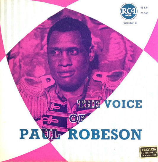 Paul Robeson - The Voice Of Paul Robeson Volume II 10243 Vinyl Singles EP Vinyl Goed / Hoes Goed