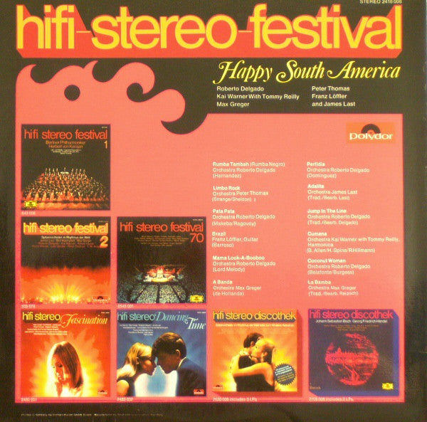 Various - Hifi-Stereo-Festival - Happy South America (LP) 46134
