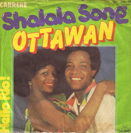 Ottawan - Shalala Song 39423 Vinyl Singles Vinyl Goed / Hoes Goed