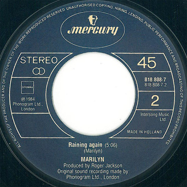 Marilyn - You Don't Love Me 16102 Vinyl Singles Vinyl Goed / Hoes Goed