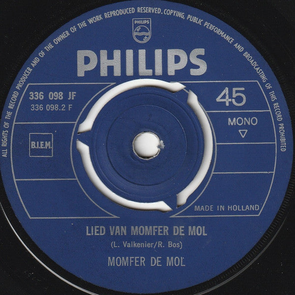 Ed & Willem Bever / Momfer De Mol - Het Stoomlied Vinyl Singles Vinyl Zeer Goed / Hoesje Generic "VINYLSINGLES.NL"