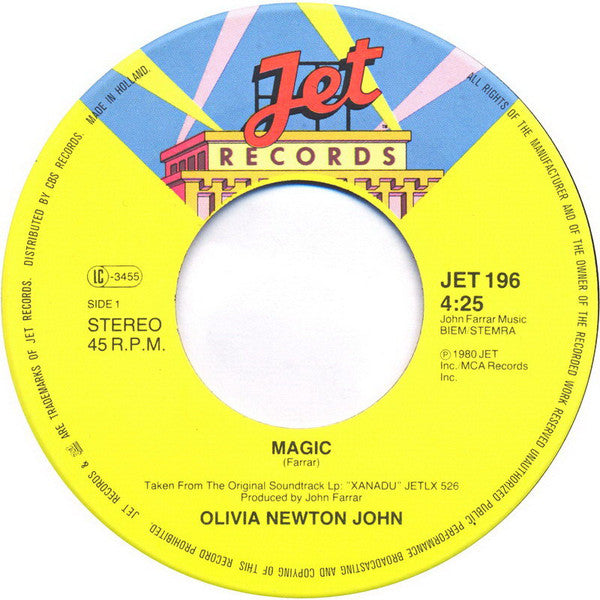 Olivia Newton-John - Magic 35656 Vinyl Singles Vinyl Goed / Hoes Generic