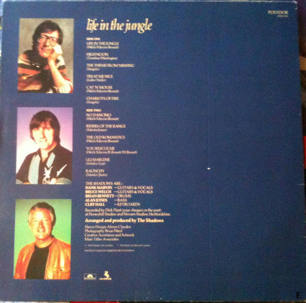 Shadows - Life In The Jungle (LP) 42996 Vinyl LP Vinyl Goed / Hoes Goed