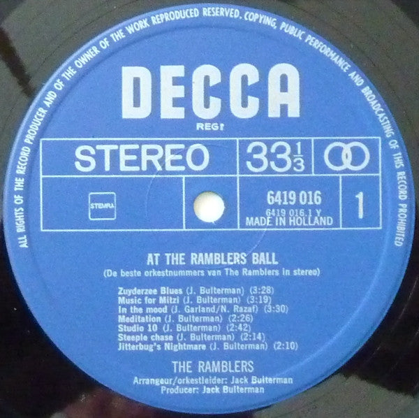 Ramblers - At The Ramblers' Ball (LP) 48261