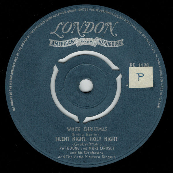 Pat Boone - White Christmas 12963 Vinyl Singles EP Vinyl Goed / Hoes Goed