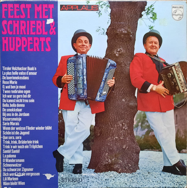 Harmonica Duo K. Schriebl / J. Hupperts - Feest Met Schriebl En Hupperts (LP) 50739 Vinyl LP Vinyl Goed / Hoes Goed