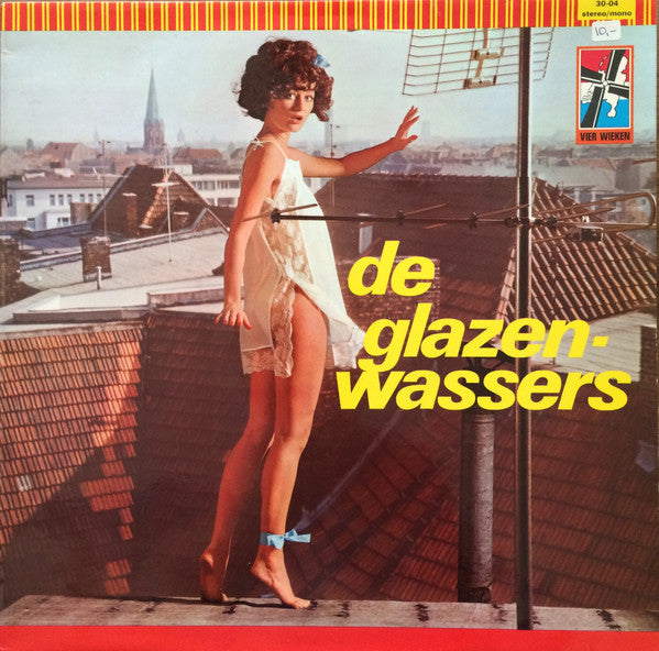 Glazenwassers - De Glazenwassers (LP) 50219 Vinyl LP Vinyl Goed / Hoes Goed