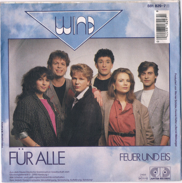 Wind - Für Alle 33399 Vinyl Singles Vinyl Goed / Hoes Goed