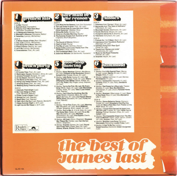 James Last - The Best Of James Last (LP) 50965 Vinyl LP Box Vinyl Goed / Hoes Goed