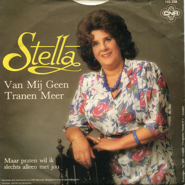 Stella - Van Mij Geen Tranen Meer 15646 Vinyl Singles Vinyl Goed / Hoes Goed