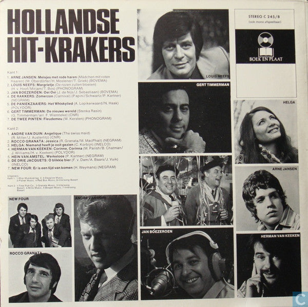 Various - Hollandse Hit-Krakers (LP) 48052 Vinyl LP Vinyl Goed / Hoes Goed