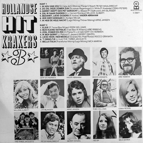Various - Hollandse Hit Krakers 3 (LP) Vinyl LP Vinyl Goed / Hoes Goed