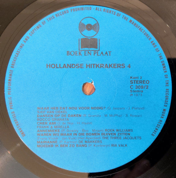 Various - Hollandse Hit Krakers 4 (LP) 51330