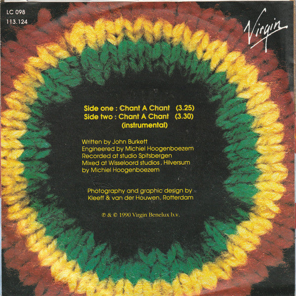 Johnny Baby - Chant A Chant 16750 Vinyl Singles Vinyl Goed / Hoes Goed