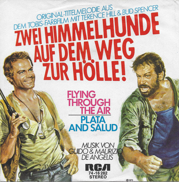 Guido And Maurizio De Angelis - Flying Through The Air 36980 Vinyl Singles Vinyl Goed / Hoes Goed