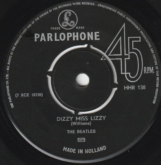 Beatles - Dizzy Miss Lizzy 18499 Vinyl Singles Vinyl Goed / Hoes Generic