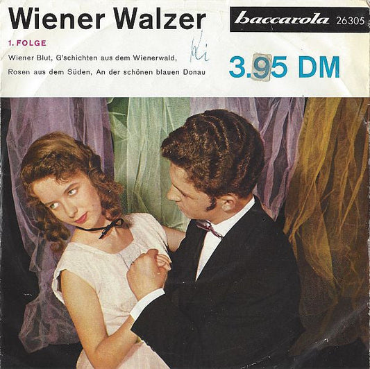 Orchester Simon Krapp - Wiener Walzer (1. Folge) 17016 Vinyl Singles Vinyl Goed / Hoes Goed