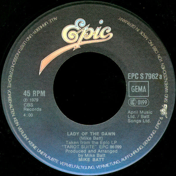 Mike Batt - Lady Of The Dawn 33138