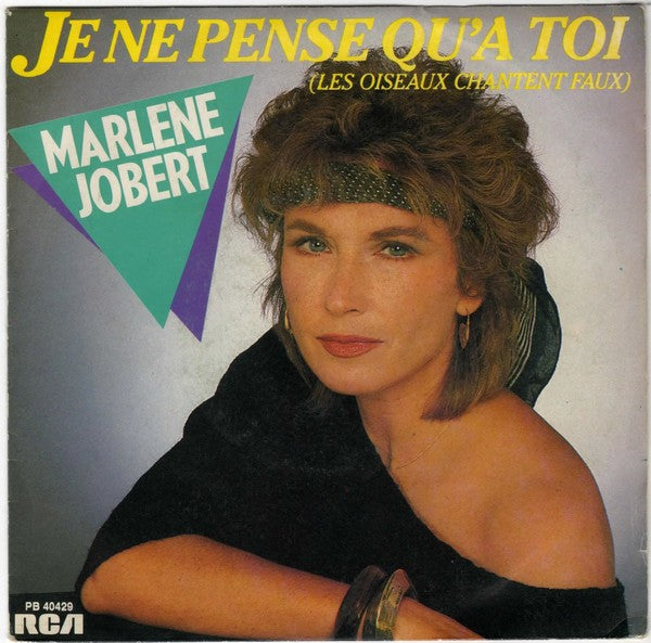 Marlene Jobert - Je Ne Pense Qu'à Toi (Les Oiseaux Chantent Faux) 04217 Vinyl Singles Vinyl Goed / Hoes Goed