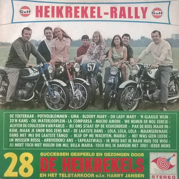 Heikrekels - Heikrekels Hit Rally! (LP) Vinyl LP Vinyl Zeer Goed / Hoesje Goed "VINYLSINGLES.NL"