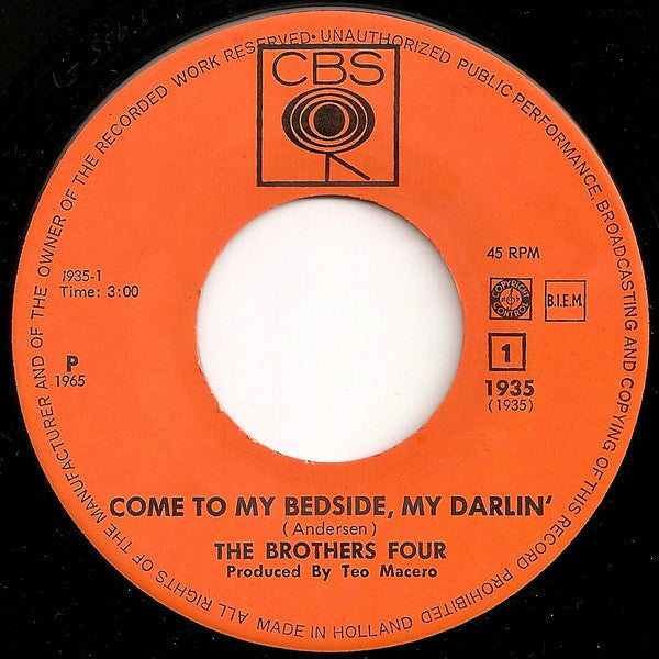 Brothers Four - Come To My Bedside My Darling 13812